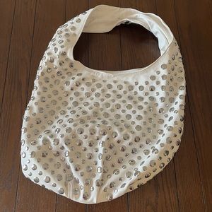 Lionel White Studded Purse